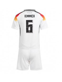 Detské Futbalové oblečenie Nemecko Joshua Kimmich #6 ME 2024 Krátky Rukáv - Domáci (+ trenírky)